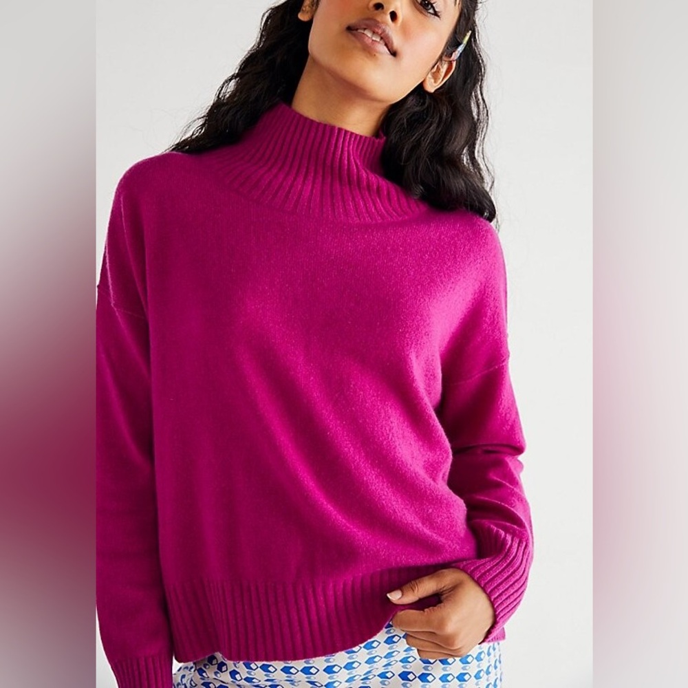 Free People Cashmere Turtleneck